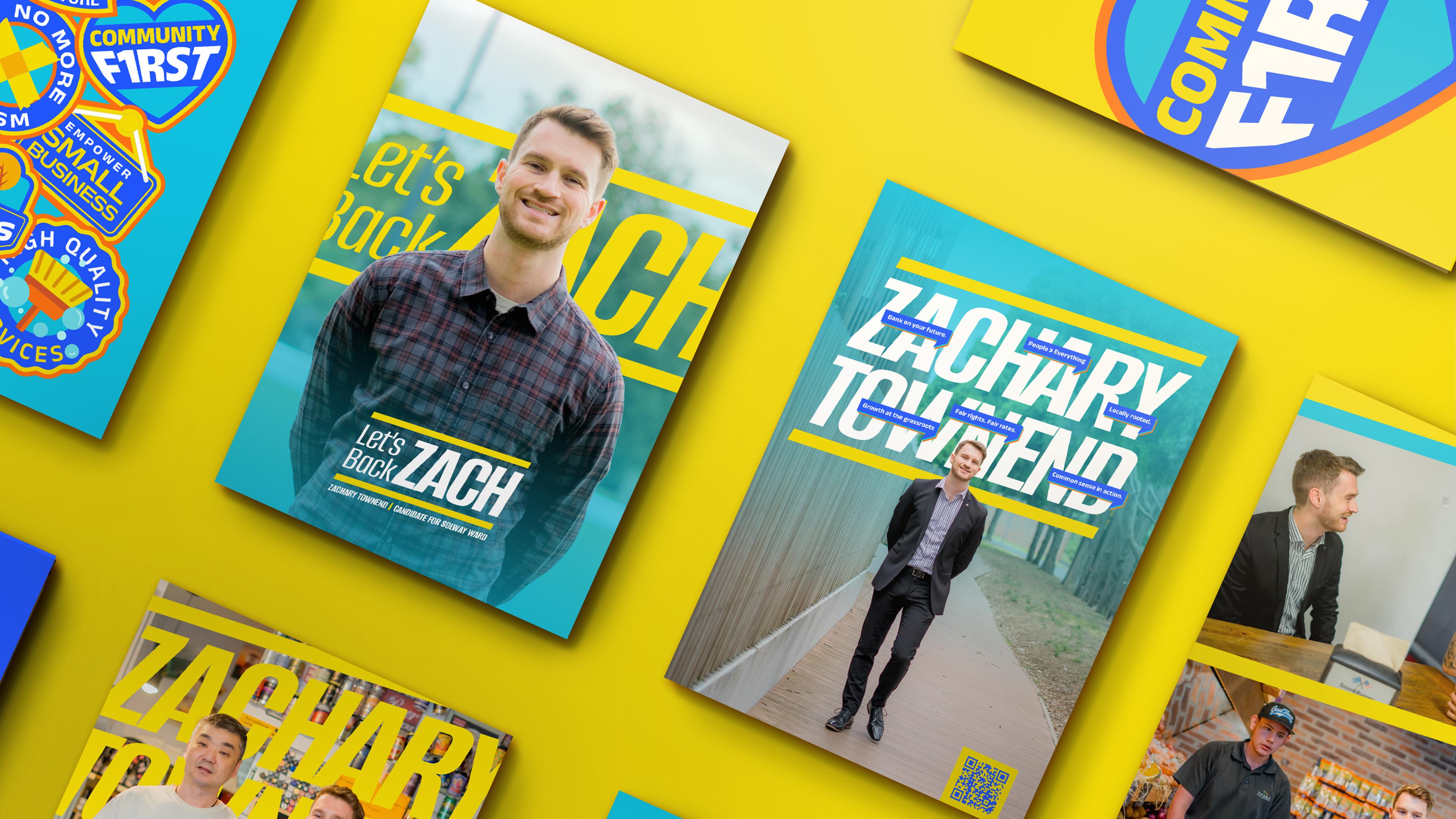 How we used stickers to create a political campaign that sticks with people.